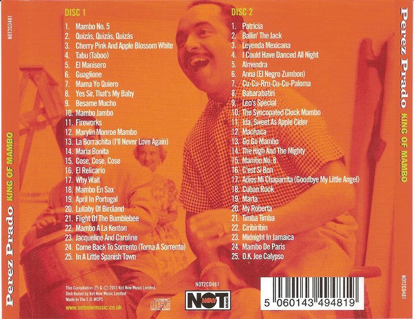 Perez Prado : King Of Mambo (2xCD, Comp)