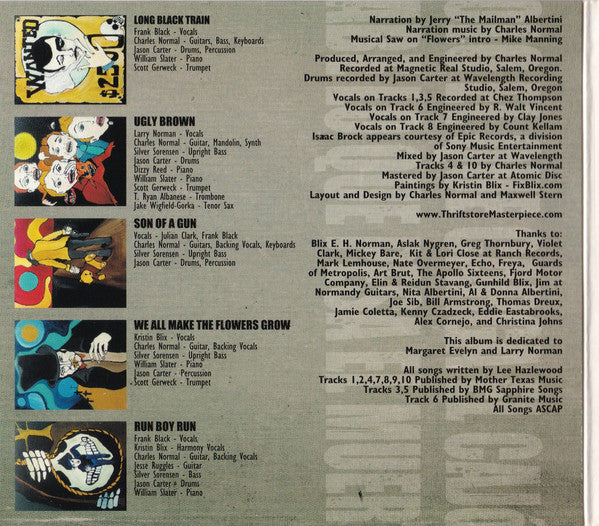 Thriftstore Masterpiece : Presents Lee Hazlewood's Trouble Is A Lonesome Town (CD, Album, Gat)