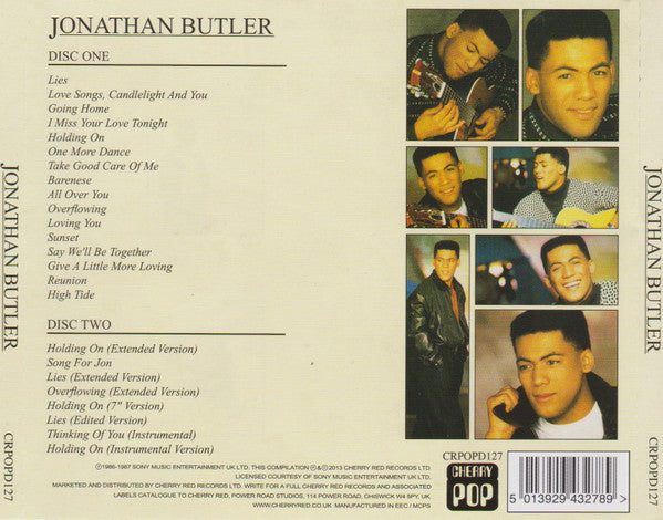 Jonathan Butler : Jonathan Butler (CD, Album, RE, RM + CD, Comp, RM)