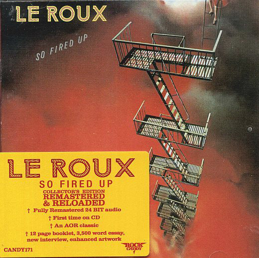 Le Roux : So Fired Up (CD, Album, RE, RM)