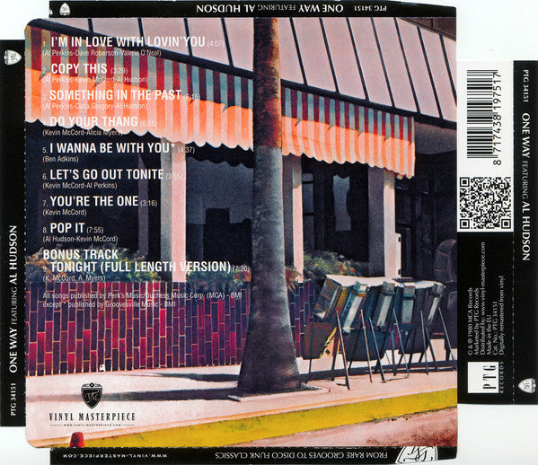 One Way Featuring Al Hudson : One Way Featuring Al Hudson (CD, Album, RE, RM)