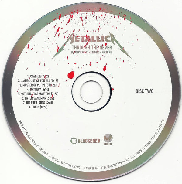 Metallica : Through The Never (Music From The Motion Picture) (2xCD, Album)