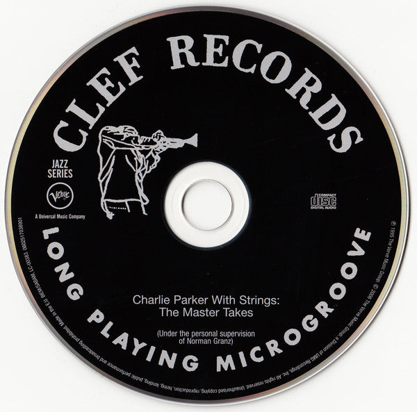 Charlie Parker : Charlie Parker With Strings: The Master Takes (CD, Comp, RE)