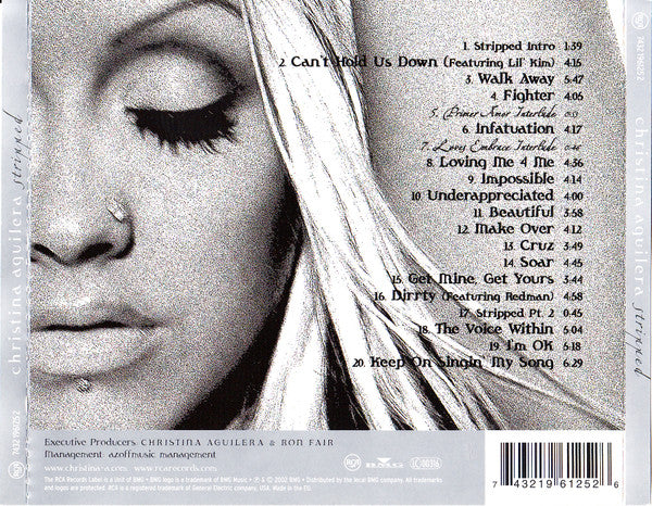 Christina Aguilera : Stripped (CD, Album)