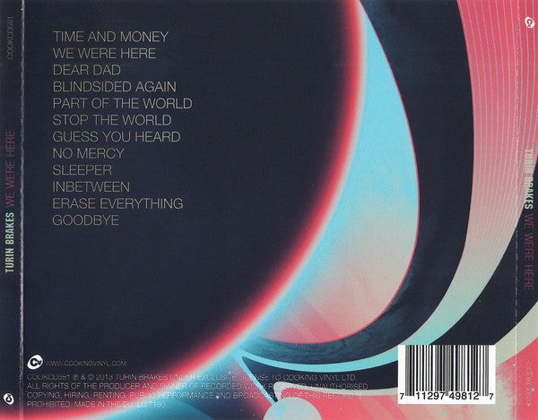 Turin Brakes : We Were Here (CD, Album)