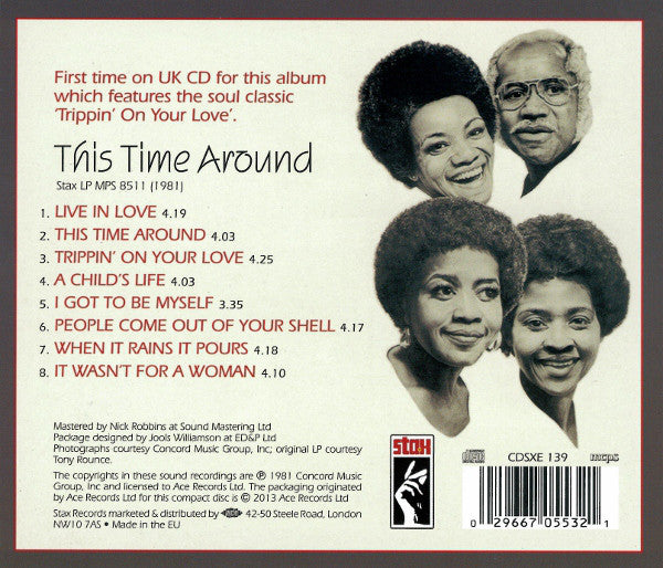 The Staple Singers Featuring Mavis Staples : This Time Around (CD, Album, RE)