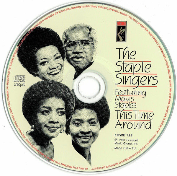 The Staple Singers Featuring Mavis Staples : This Time Around (CD, Album, RE)