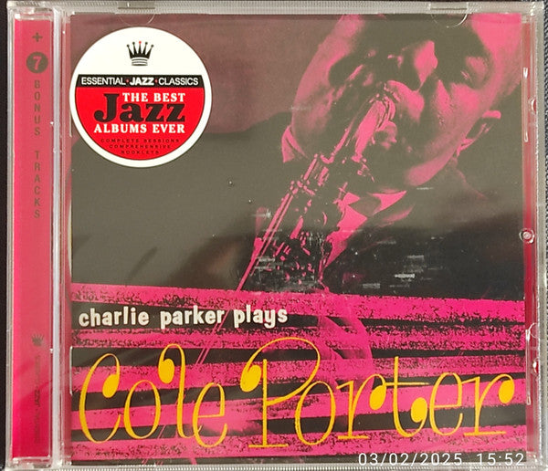 Charlie Parker : Charlie Parker Plays Cole Porter (CD, Album, Mono)
