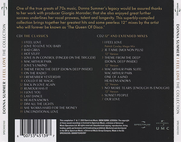 Donna Summer : I Feel Love (The Collection) (2xCD, Comp)