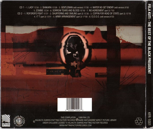 Fela Kuti : The Best Of The Black President (2xCD, Comp, RM)