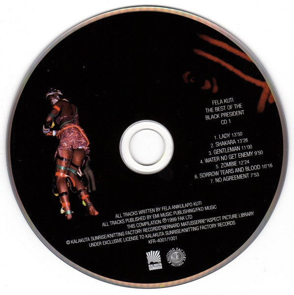 Fela Kuti : The Best Of The Black President (2xCD, Comp, RM)