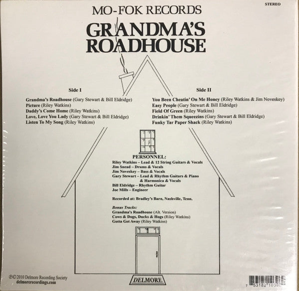 Riley Watkins : Grandma's Roadhouse (CD, Album, RE)
