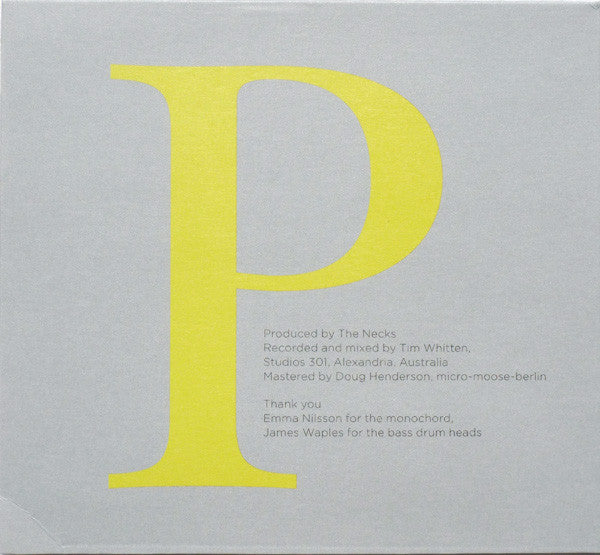 The Necks : Open (CD, Album)