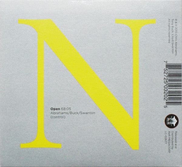 The Necks : Open (CD, Album)