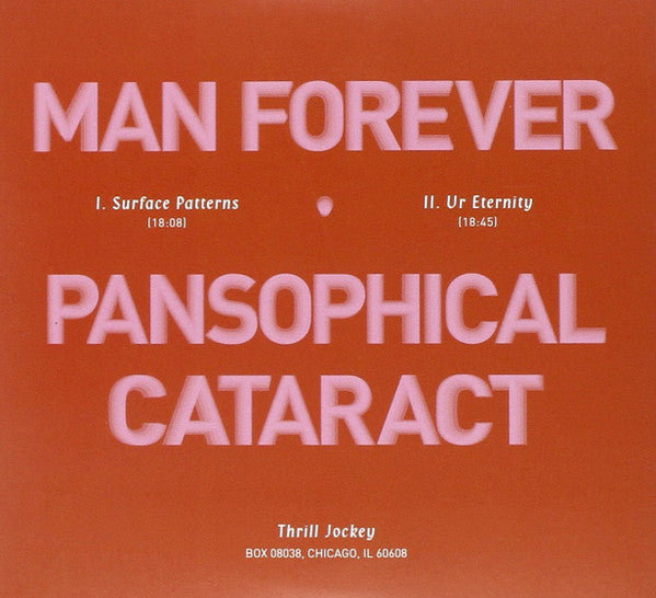 Man Forever : Pansophical Cataract (CD, Album)