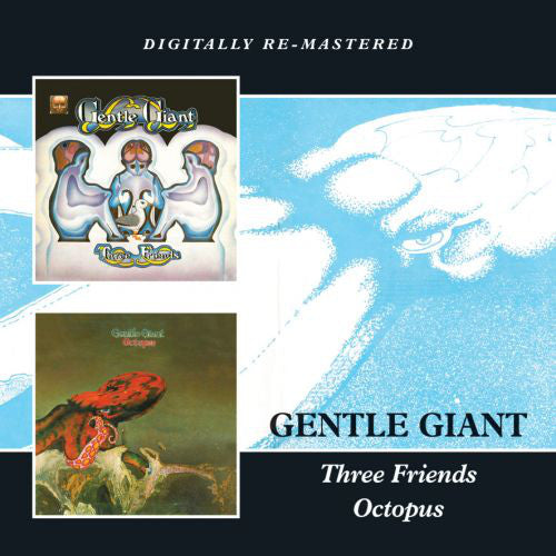 Gentle Giant : Three Friends / Octopus (CD, Album, RE + CD, Album, RE + Comp, RM)