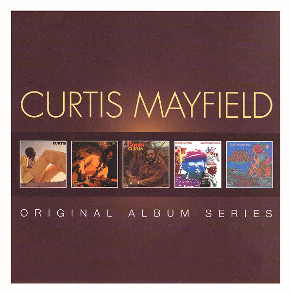 Curtis Mayfield : Original Album Series (5xCD, Album, RE + Box, Comp)