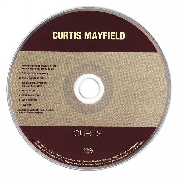 Curtis Mayfield : Original Album Series (5xCD, Album, RE + Box, Comp)