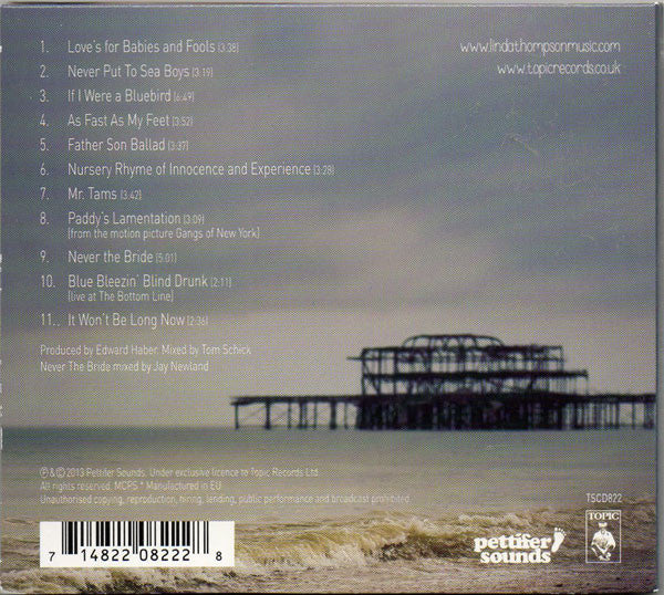 Linda Thompson : Won't Be Long Now (CD, Album, Dig)