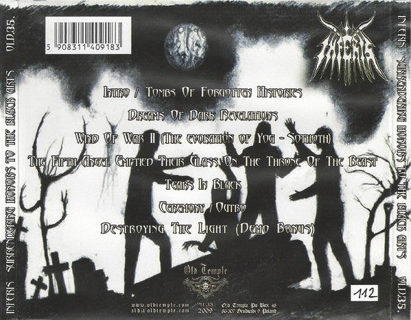 Inferis (2) : Surrendering Honors To The Black Arts (CD, EP)