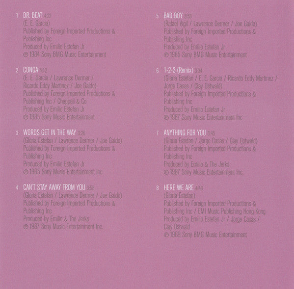 Gloria Estefan : Greatest Hits (CD, Comp, RE)