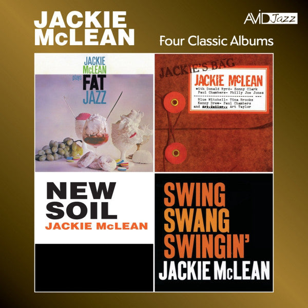 Jackie McLean : Four Classic Albums (2xCD, Comp, RM)
