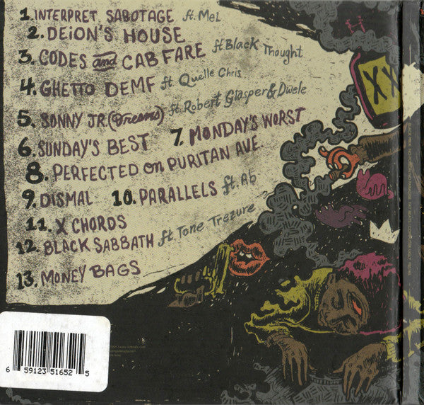 Black Milk : No Poison No Paradise (CD, Album)