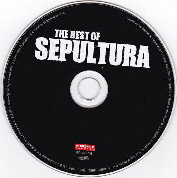 Sepultura : The Best Of (CD, Comp)