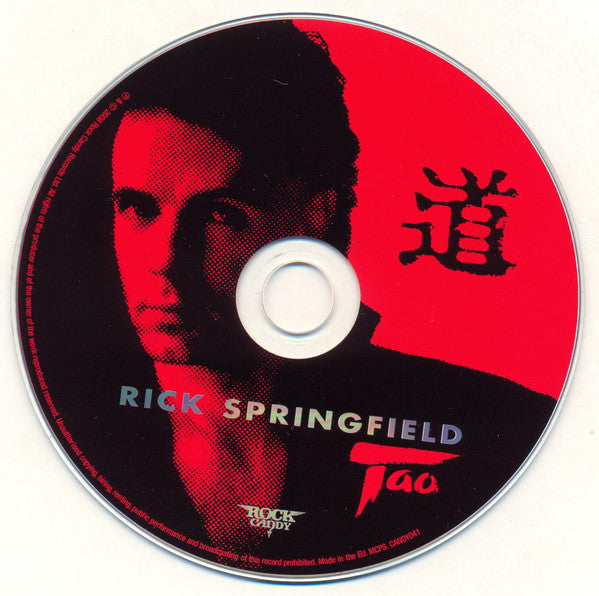 Rick Springfield : Tao (CD, Album, RE, RM)