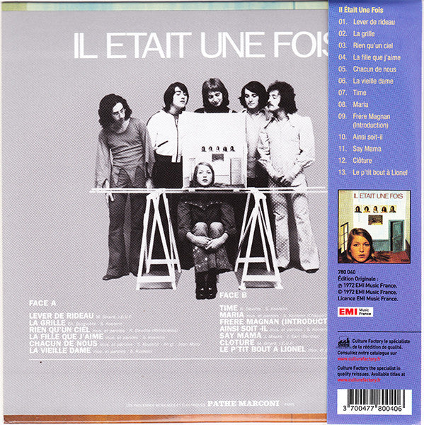 Il Était Une Fois : Il Était Une Fois (CD, Album, Ltd, RE, RM)