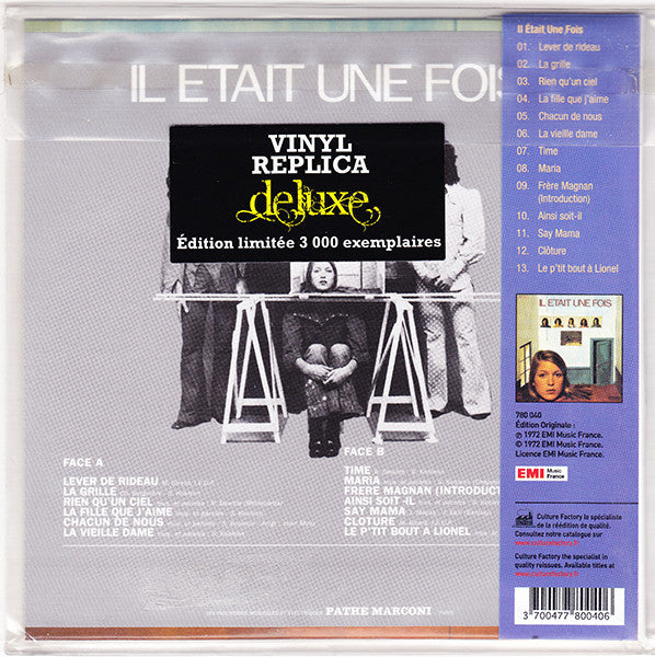 Il Était Une Fois : Il Était Une Fois (CD, Album, Ltd, RE, RM)