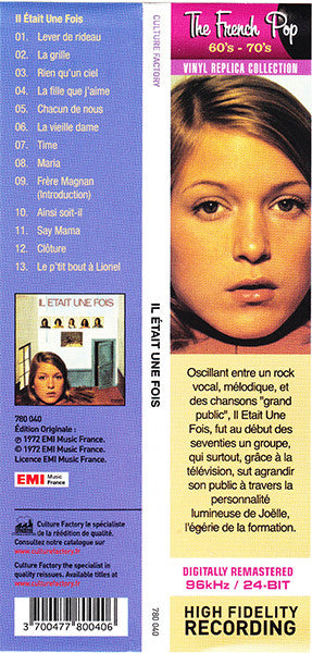 Il Était Une Fois : Il Était Une Fois (CD, Album, Ltd, RE, RM)