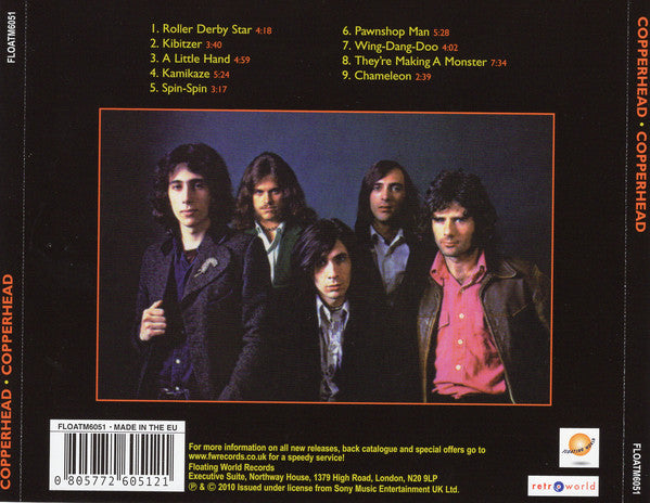 Copperhead : Copperhead (CD, Album, RE)