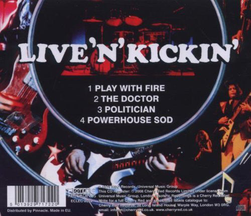 West, Bruce & Laing : Live 'N' Kickin' (CD, Album, RE)