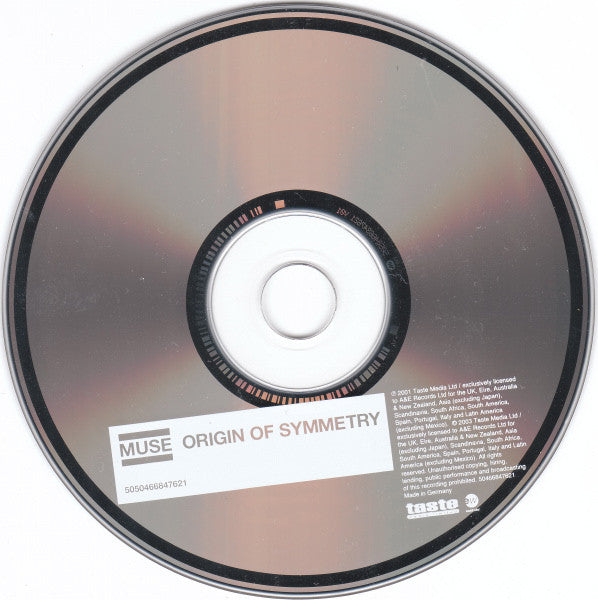 Muse : Origin Of Symmetry (CD, Album, RE, RP)