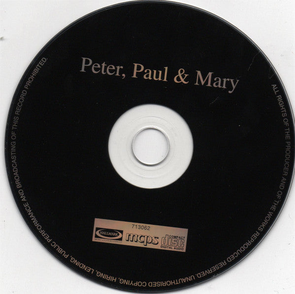 Peter, Paul And Mary* : Peter, Paul And Mary (CD, Album, RE)
