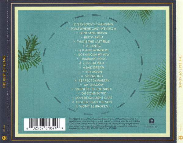 Keane : The Best Of Keane (CD, Comp)