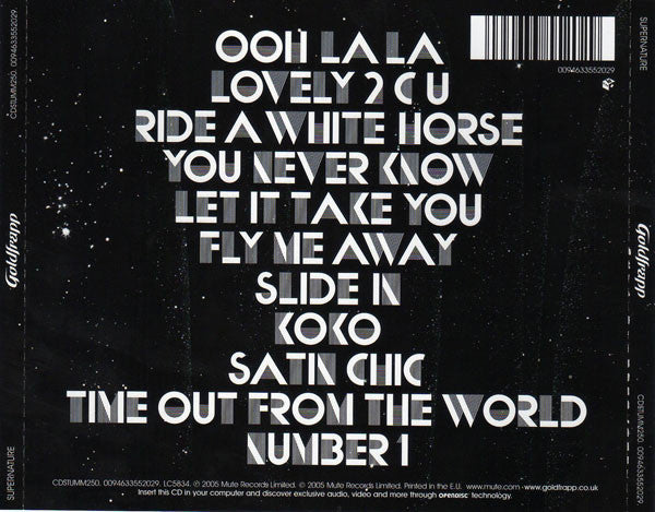 Goldfrapp : Supernature (CD, Album, Enh, Med)