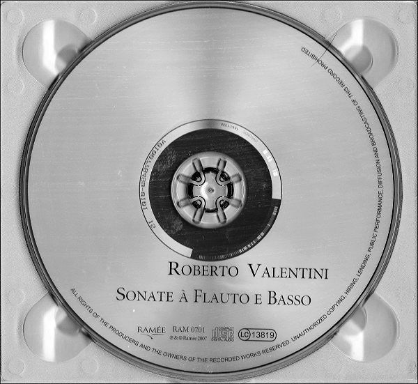 Roberto Valentino - Ensemble Mediolanum : Sonate À Flauto E Basso (CD, Album, Dig)