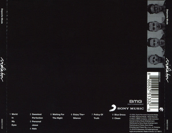 Depeche Mode : Violator (CD, Album, RE, RM, Son)