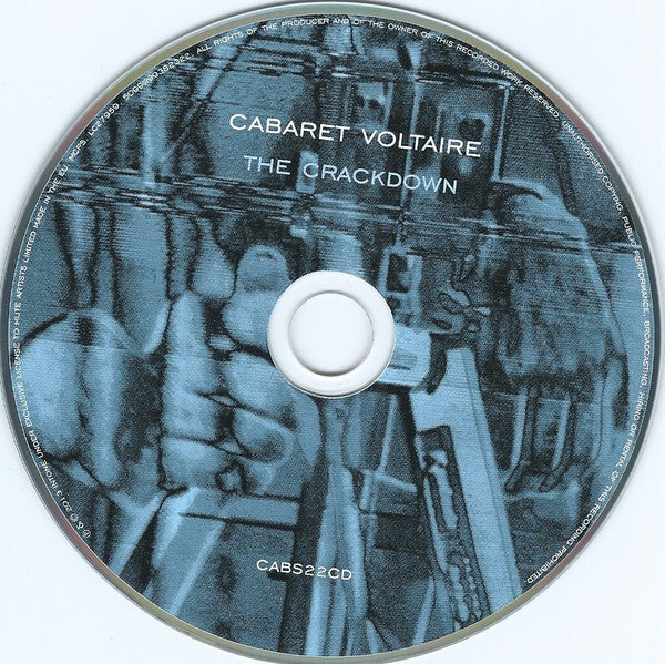 Cabaret Voltaire : The Crackdown (CD, Album, RE, RM)