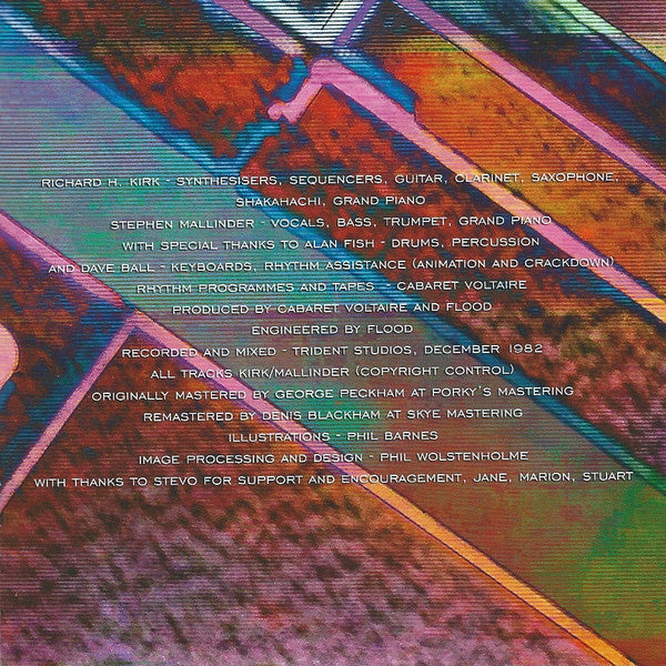 Cabaret Voltaire : The Crackdown (CD, Album, RE, RM)