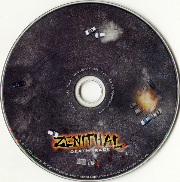 Zenithal (2) : Death Race (CD, Album)