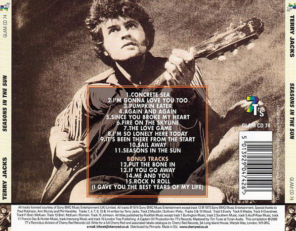 Terry Jacks : Seasons In The Sun (CD, Album, RE)