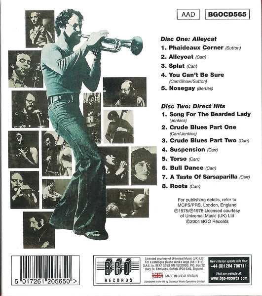 Nucleus (3) : Alleycat / Direct Hits (CD, Album, RE + CD, Comp, RE + Comp, RM)