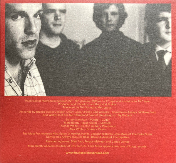 Brakes : Give Blood (CD, Album, Gat)