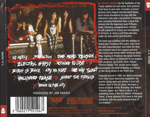 L.A. Guns : L.A. Guns (CD, Album, RE, RM)