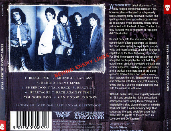 SPYS : Behind Enemy Lines (CD, RE, RM)