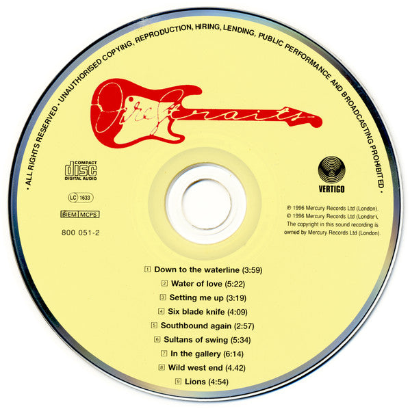 Dire Straits : Dire Straits (CD, Album, RE, RM, PMD)