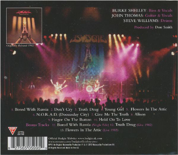 Budgie : Deliver Us From Evil (CD, Album, RE, RM)